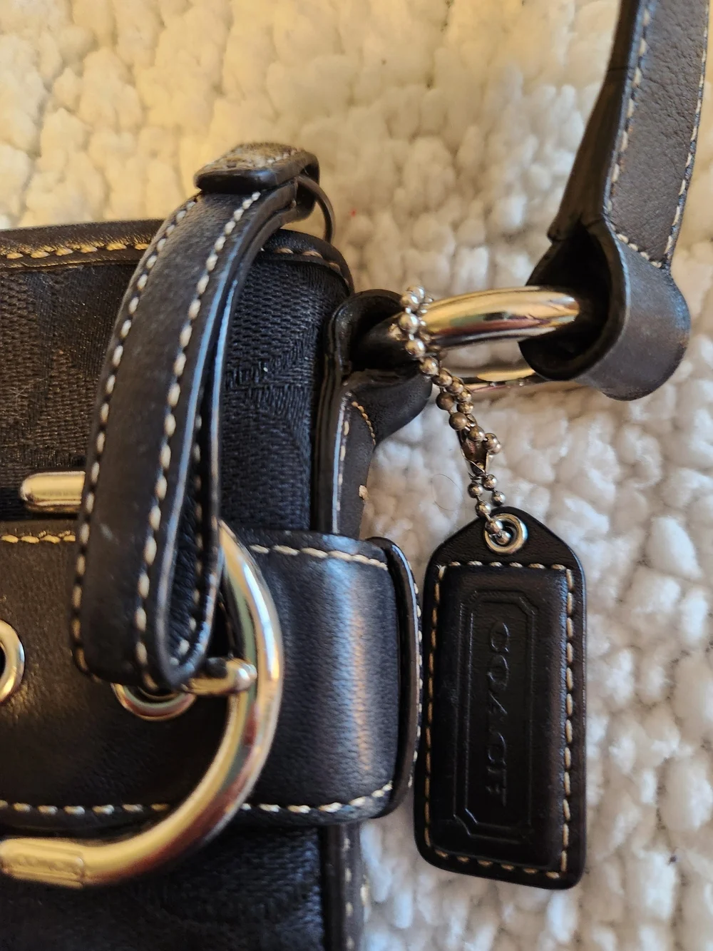 Coach Soho Signature Jacquard Shoulder Bag